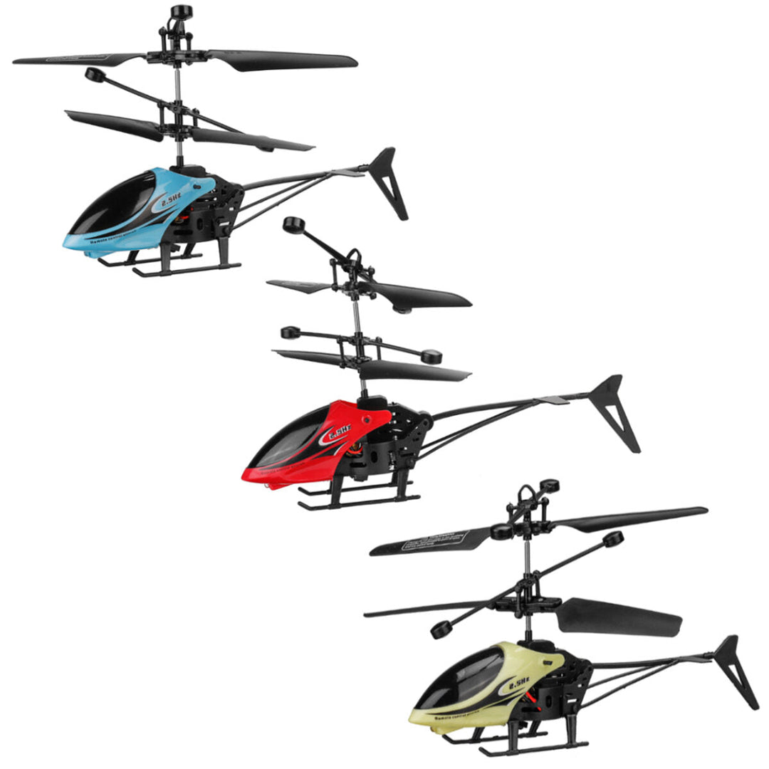 2CH Mini USB Charging RC Helicopter RTF Children Gift Outdoor Toys Image 4