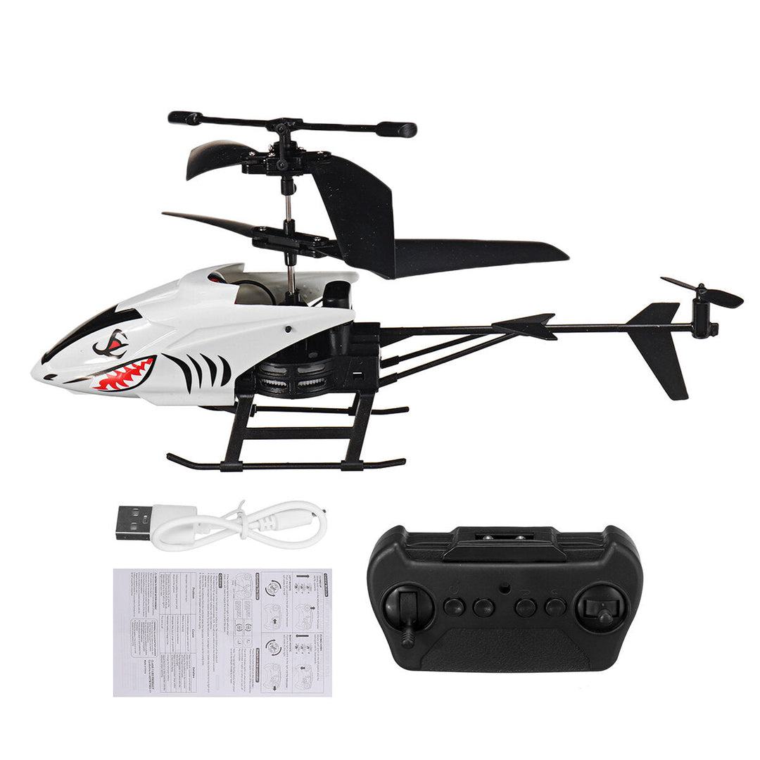 2CH 2.4G Wolf,Shark,Eagle Style USB Charging RC Helicopter RTF for Children Outdoor Toys Image 6