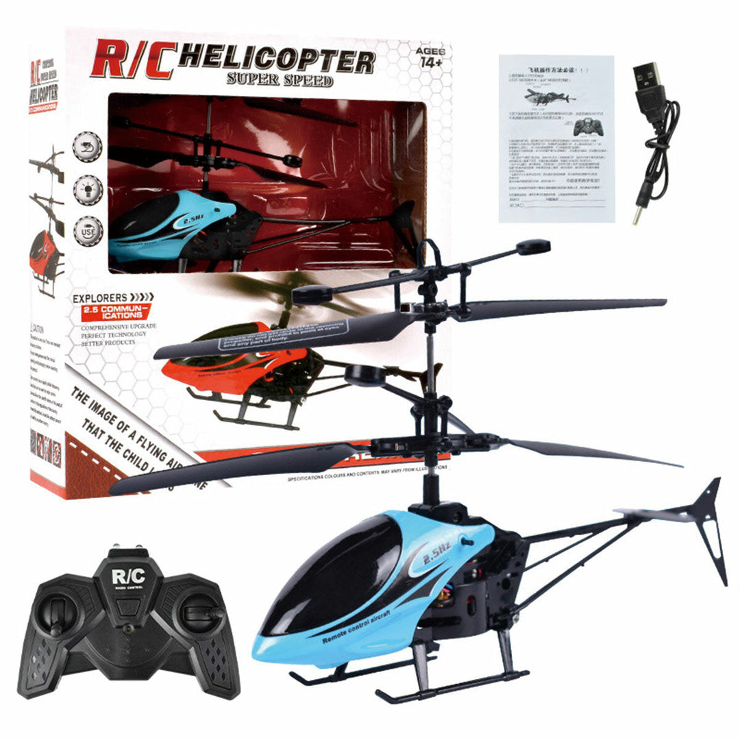 2CH Mini USB Charging RC Helicopter RTF Children Gift Outdoor Toys Image 6