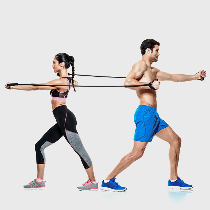 25Ib Resistance Bands Home Multi-Function Leg Arm Expansion Strength Training Elastic Yoga Band Image 4