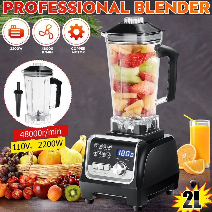 2L Automatic Touchpad Professional Blender Mixer Juicer Image 4