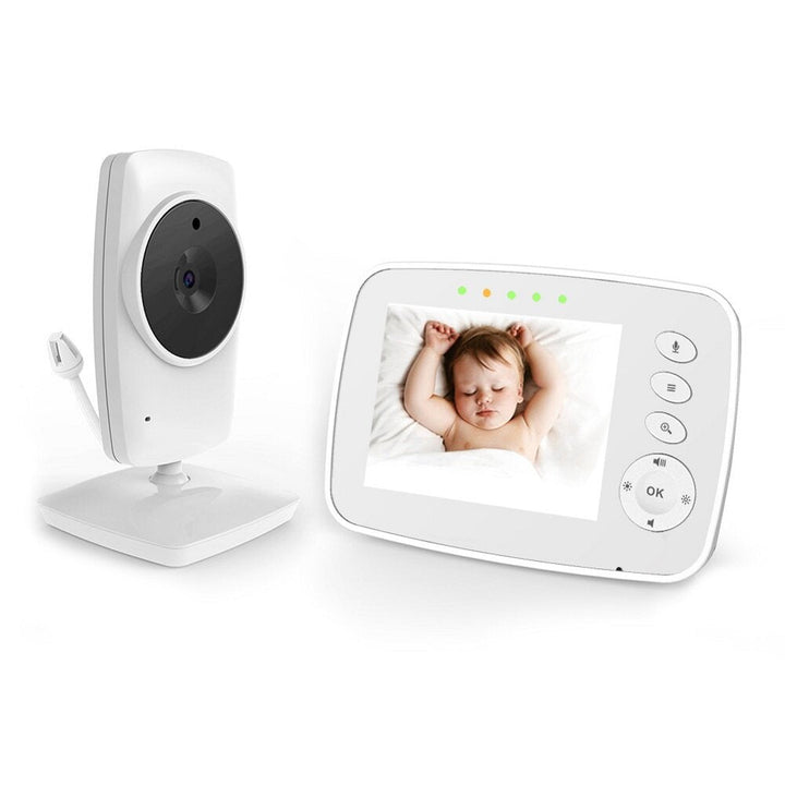 3.2 Inch LCD Wireless Video Baby Monitor Camera Two Way Audio Talk Night Vision Surveillance Security Camera Image 2