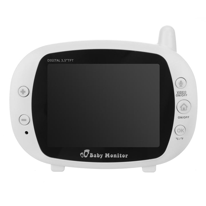 3.5 inch Baby Monitor 2.4GHz Video LCD Digital Camera Night Vision Temperature Monitoring Monitors Image 4