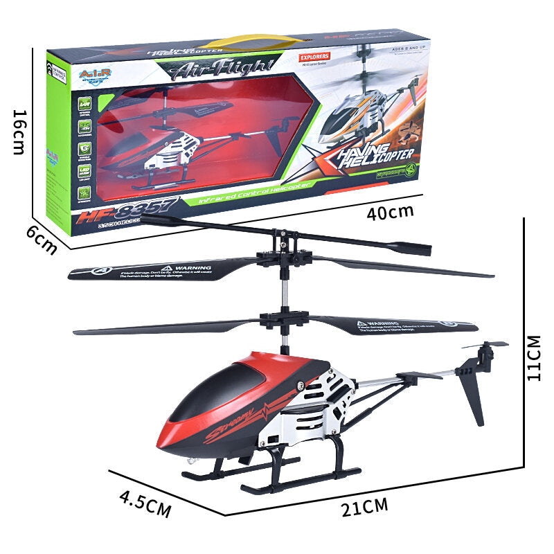 3.5CH Anti-collision Anti-fall Alloy RC Helicopter RTF for Children Image 4