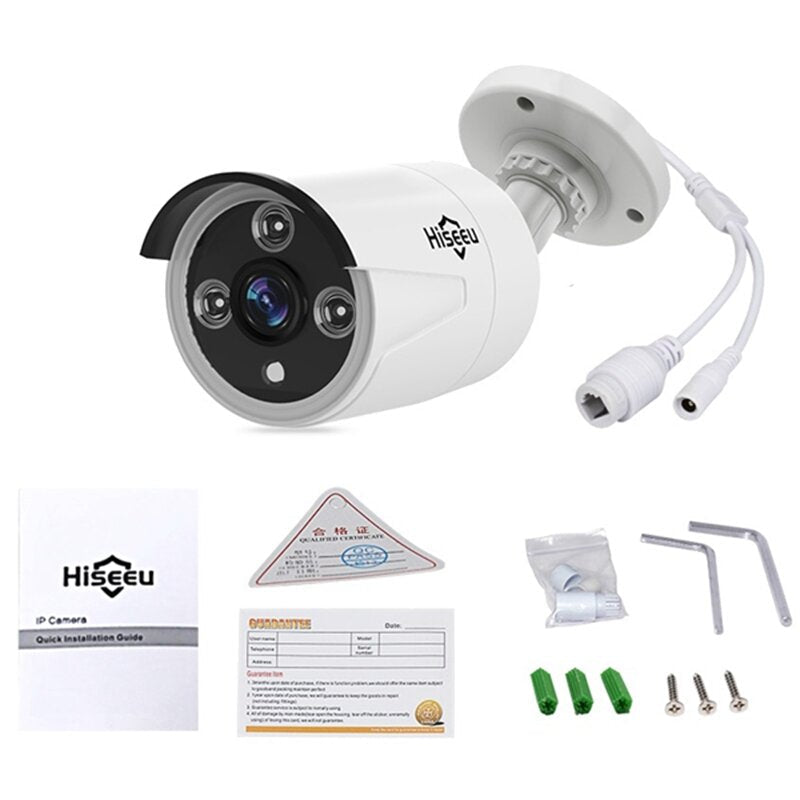 3.0MP POE Mini Bullet IP Camera ONVIF P2P IP66 Waterproof Outdoor IR CUT Night Vision Cam Image 4