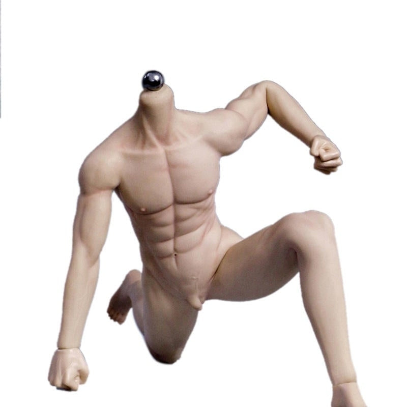 3.0 1:6 Scale Action Figure Male Body Toys Removable Human Nude Muscular Body JOK-11C Image 4