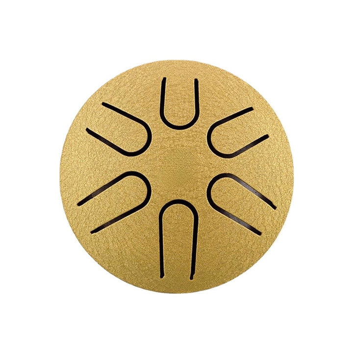 3 Inch 6 Tone Mini Ethereal Drum Steel Tongue Drum Leisure Percussion Instrument for Beginner Image 1