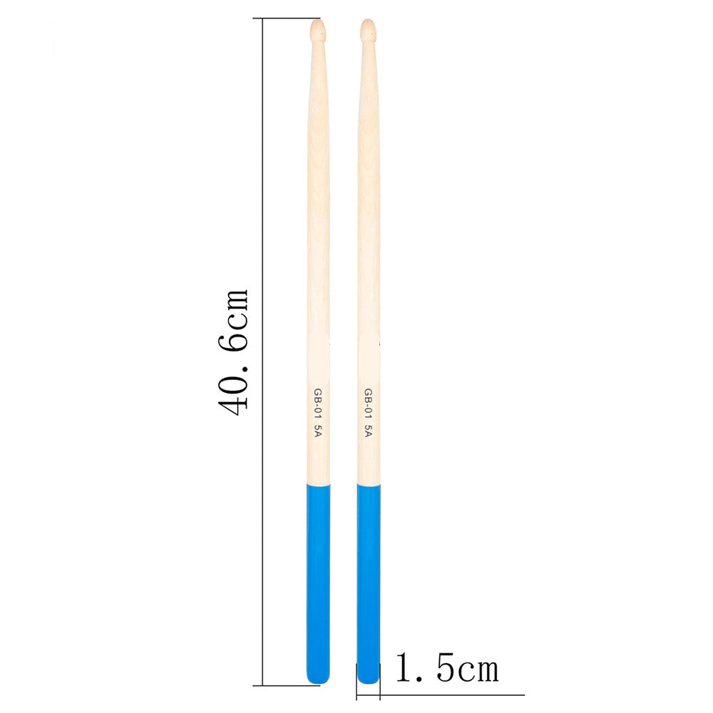 3 Pairs 5A Maple Non-slip Drumsticks for Adults and Students Image 4