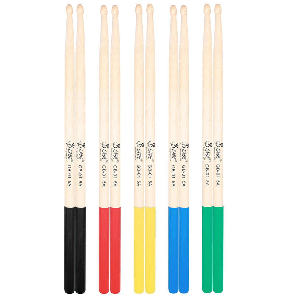 3 Pairs 5A Maple Non-slip Drumsticks for Adults and Students Image 9