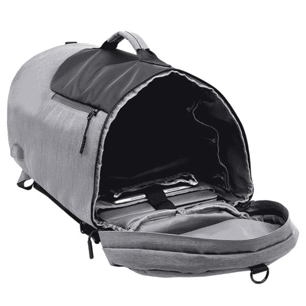 35L Canvas USB Backpack Outdoor Travel Shoulder Bag Waterproof Portable Luggage Handbag Image 6