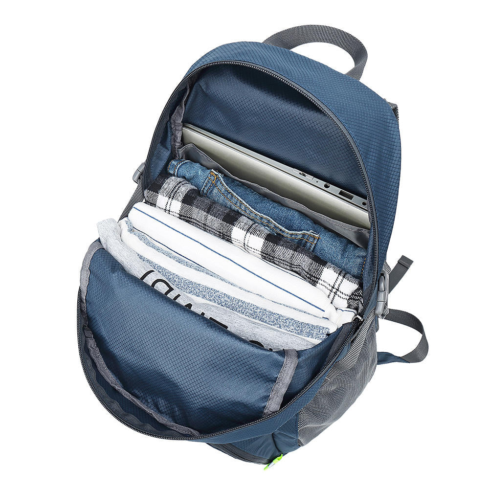 35L Folding Backpack Waterproof Handbag Ultralight 350g With Reflective Strip Image 6