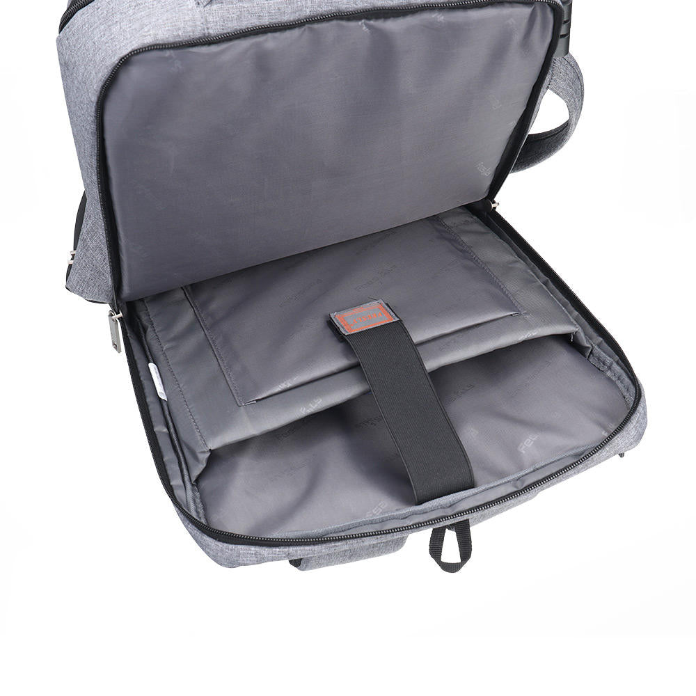 35L USB Backpack 15.6inch Laptop Bag Waterproof Anti-theft Lock Travel Business School Bag Image 3