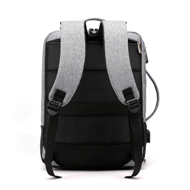 35L USB Backpack 15.6inch Laptop Bag Waterproof Anti-theft Lock Travel Business School Bag Image 6