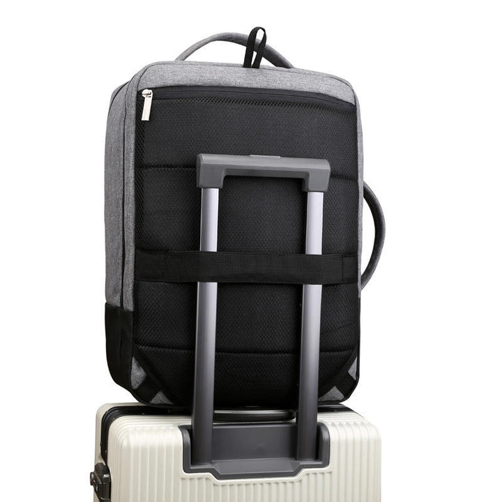35L USB Backpack 15.6inch Laptop Bag Waterproof Anti-theft Lock Travel Business School Bag Image 7