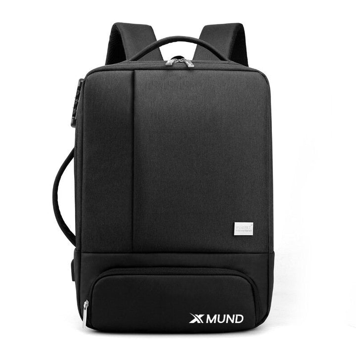 35L USB Backpack 15.6inch Laptop Bag Waterproof Anti-theft Lock Travel Business School Bag Image 8