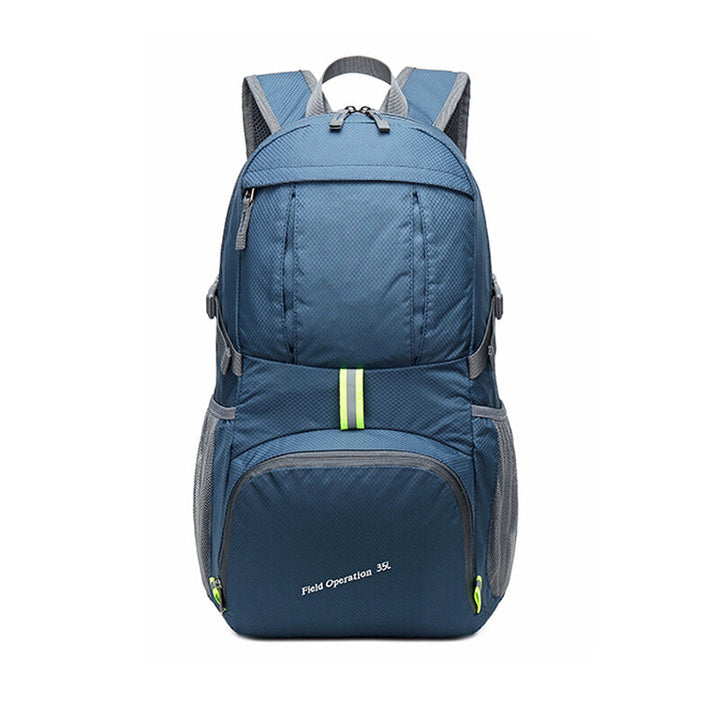 35L Folding Backpack Waterproof Handbag Ultralight 350g With Reflective Strip Image 12