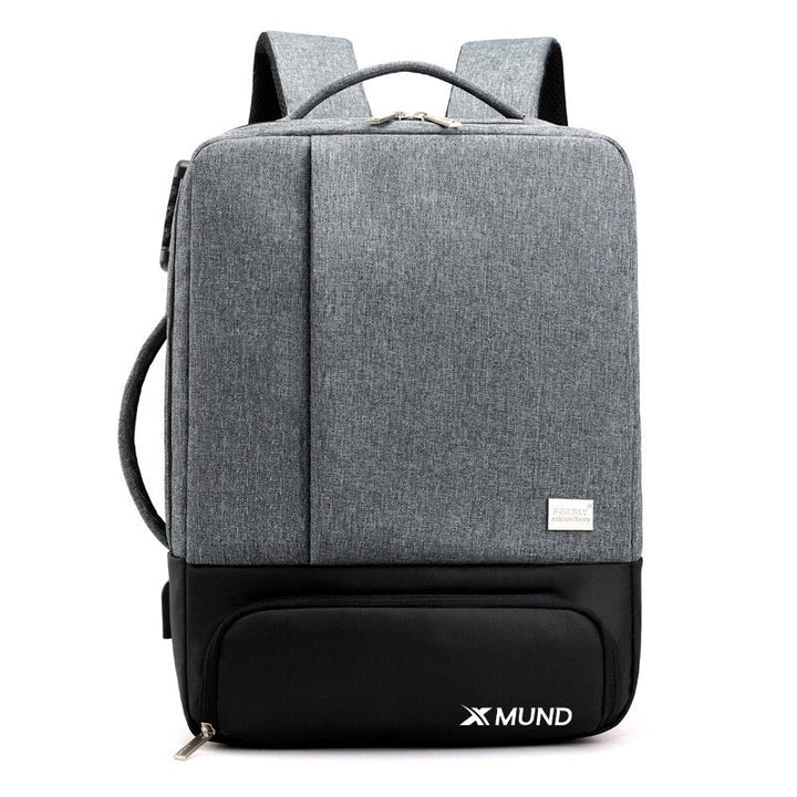 35L USB Backpack 15.6inch Laptop Bag Waterproof Anti-theft Lock Travel Business School Bag Image 10