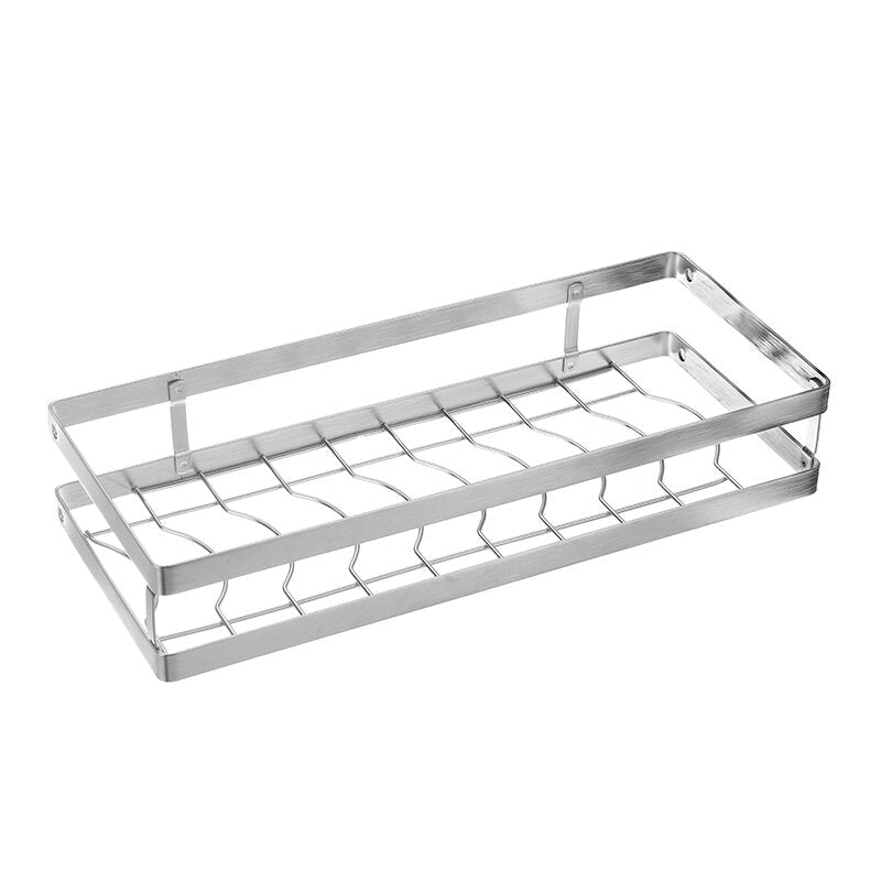 304 Stainless Steel Rack Shelf Double Layers Storage Drying Bowl for Kitchen Dishes Arrangement Image 7