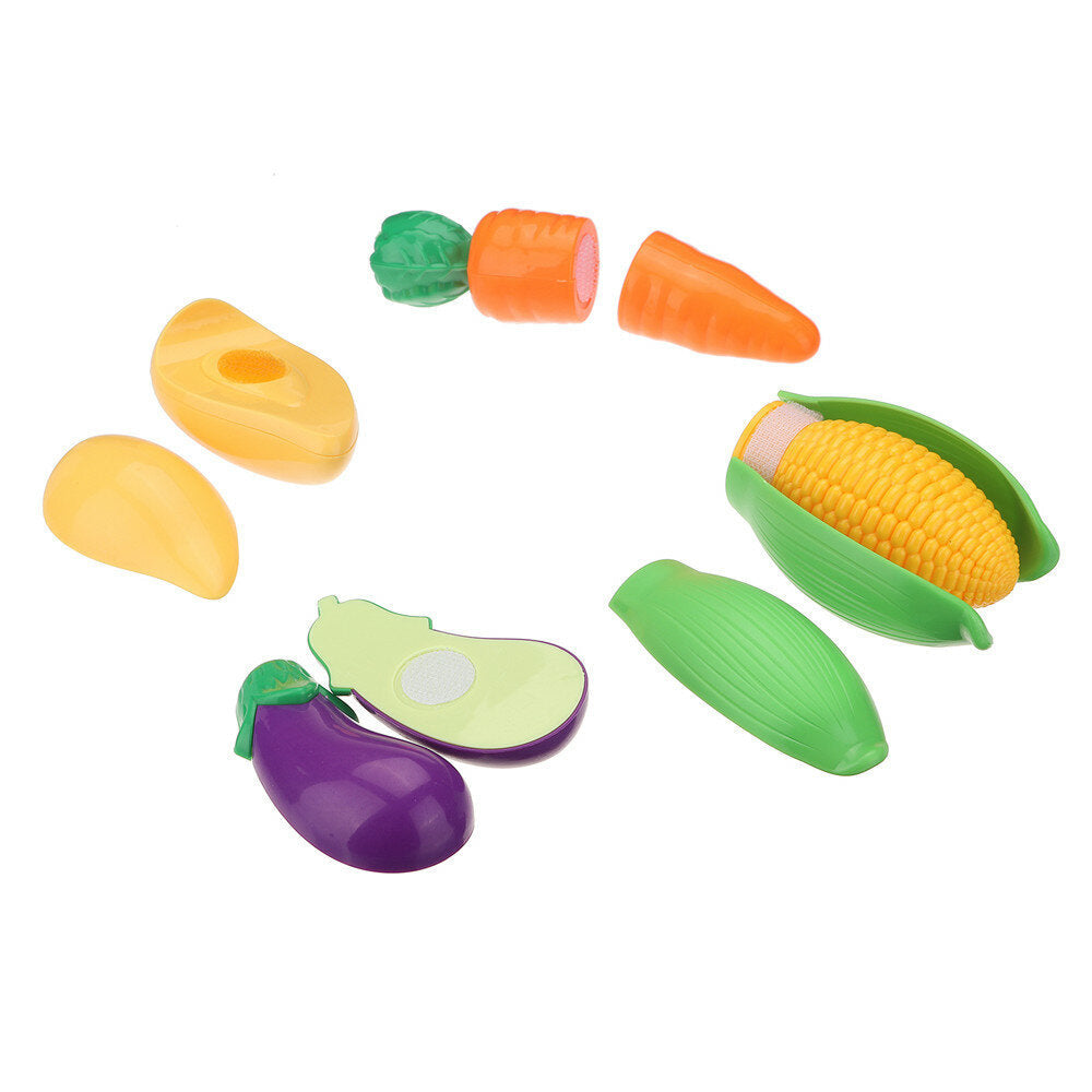 31pc Kitchen Washbasin Toy Kitchenware Play Set Pretend Play Vegetable Bowl Tableware for Children Gift Toys Image 8