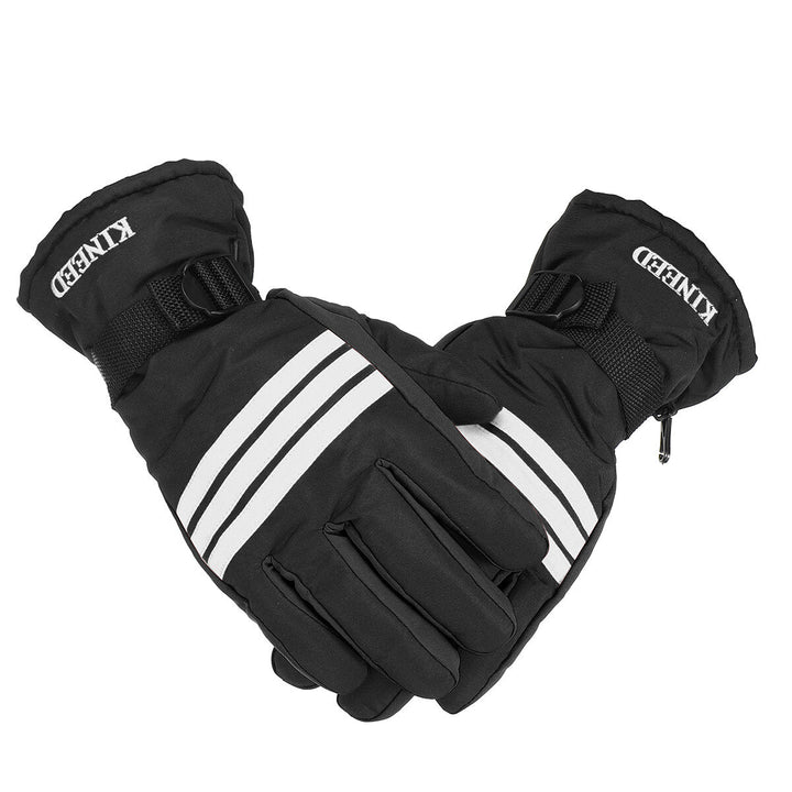 35 Men Women Winter Thermal Gloves Warm Waterproof Windproof Motorcycle Cycling Mittens Image 4