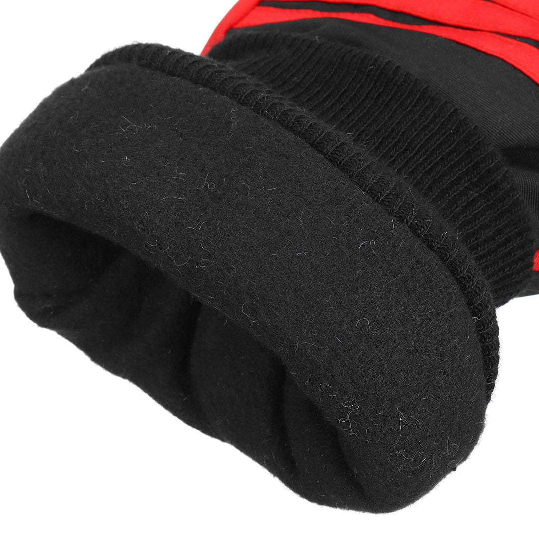 35 Men Women Winter Thermal Gloves Warm Waterproof Windproof Motorcycle Cycling Mittens Image 9