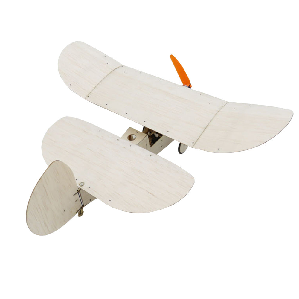 358mm Wingspan Ultra-micro Balsa Wood RC Airplane Image 3