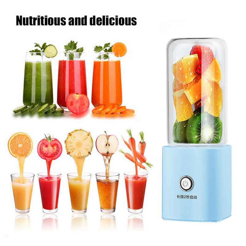 300ML 2000mAh Wireless Juicer Juicer Cup Household Automatic Small Mini Electric Portable Blender Juice Cup Image 2