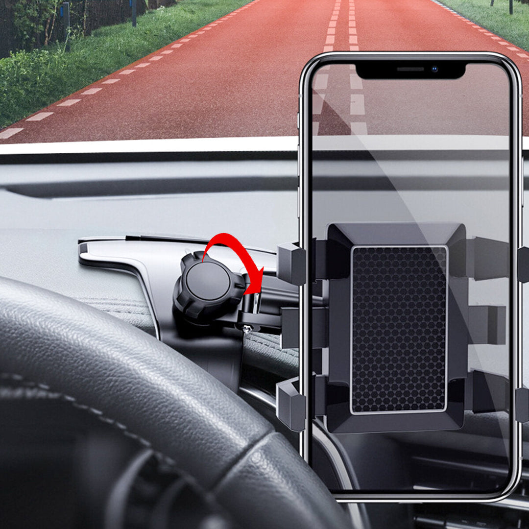 360 Rotation Car Mobile Phone Holder Car Sun Visor Dashboard Mobile Phone Holder Image 4