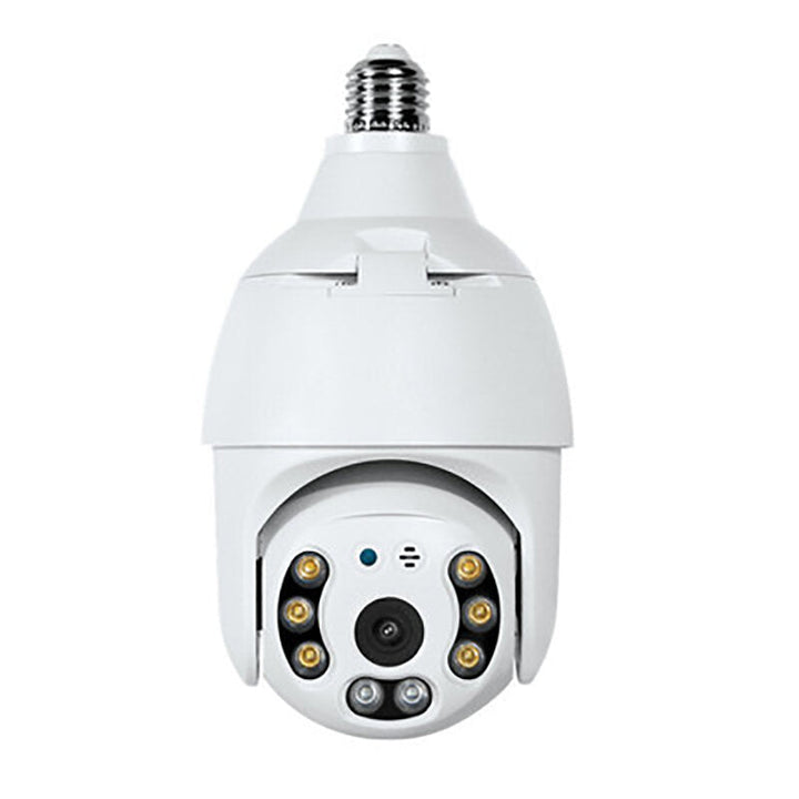 3MP WIFI Security Camera 360 Degree Smart Wireless Bulb Camera Full Color Night Vision Two-way Intercom Voice Mobile Image 1
