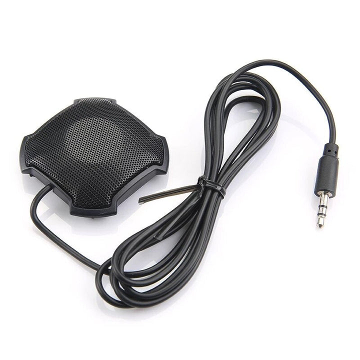 360 Omnidirectional Condenser Stereo Microphone 3.5mm Plug for Meetings Desktop Computer Call Voice Image 4