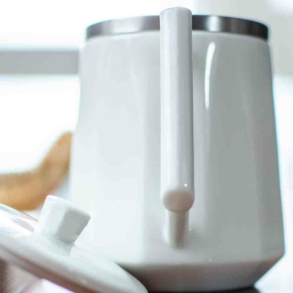 360ml Smart Automatic Self Stirring Ceramic Mug Milk Mixing Coffee Cup No Power Needed Image 2