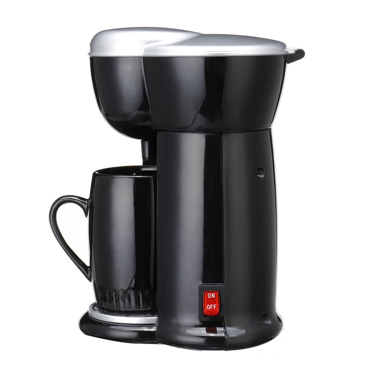 300W Mini Single Cup Drip Coffee Machine Makers Electric Automatic Espresso Machine Image 8