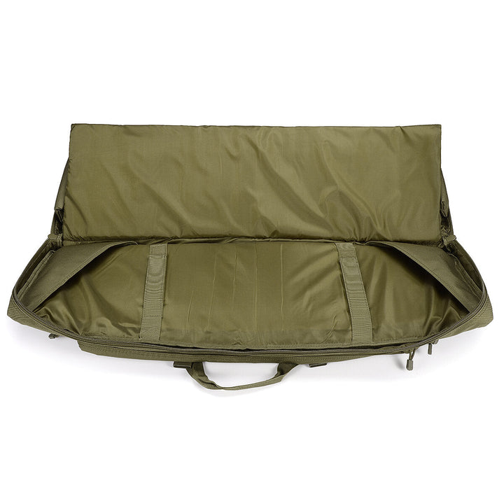 36inch Tactical Camouflage Fishing Tackle Camping Bag Multi-functional Storage Bag Double Padded Backpack Image 7