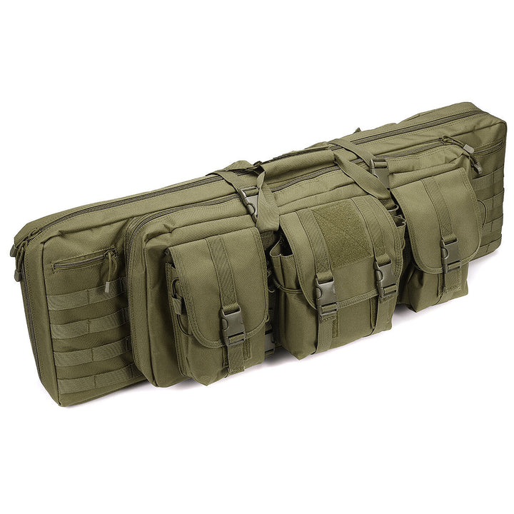 36inch Tactical Camouflage Fishing Tackle Camping Bag Multi-functional Storage Bag Double Padded Backpack Image 1