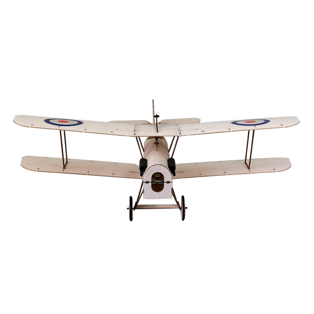 378mm Wingspan Balsa Wood Biplane RC Airplane DTTT Image 12