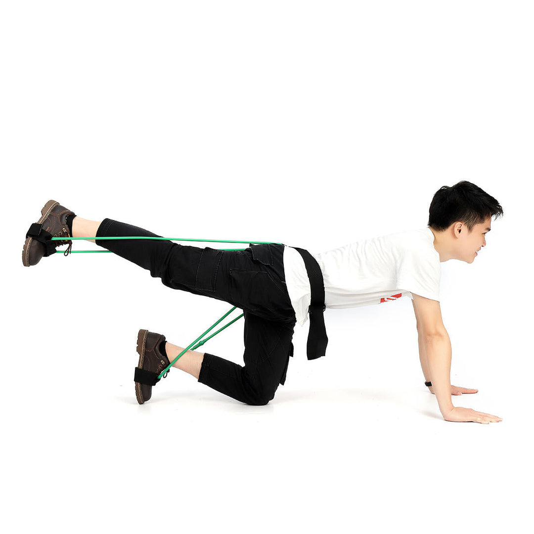30 Pounds Elastic Rope Leg Training Exercise Belt Sports Bandage Yoga Agility Training Pull Rope Image 4