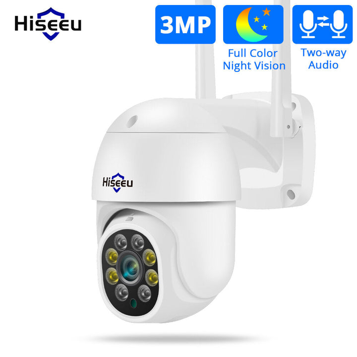 3MP WIFI Outdoor Camera 1536p 5x Digital Zoom PTZ IP Audio Camera P2P OnVIF CCTV Monitoring Wireless CCTV System Image 11