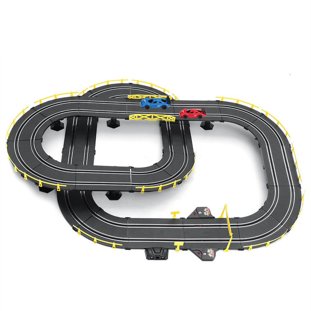 4.1,4.6,7m Electric RC Car Track Simulated Racing Slot Set Two Vehicles Kid Children Toys Xmas Gift Image 2