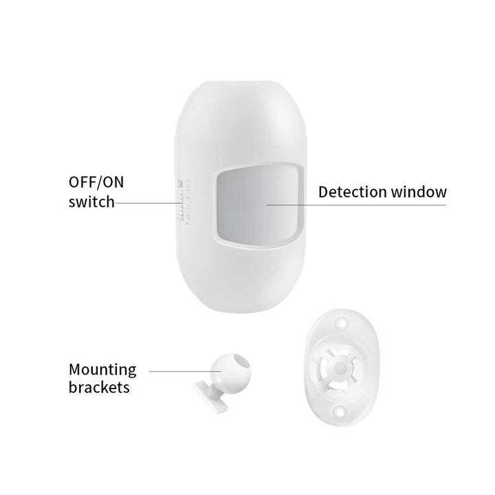 433MHz Wireless Infrared 1527 Code PIR Motion Sensor for Smart Home Wifi GSM Security Alarm System Image 4