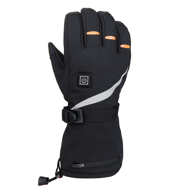 40-60 100-140 Electric Heated Gloves Touch Screen Heating Gloves Warmer Winter Outdoor Thermal Image 7