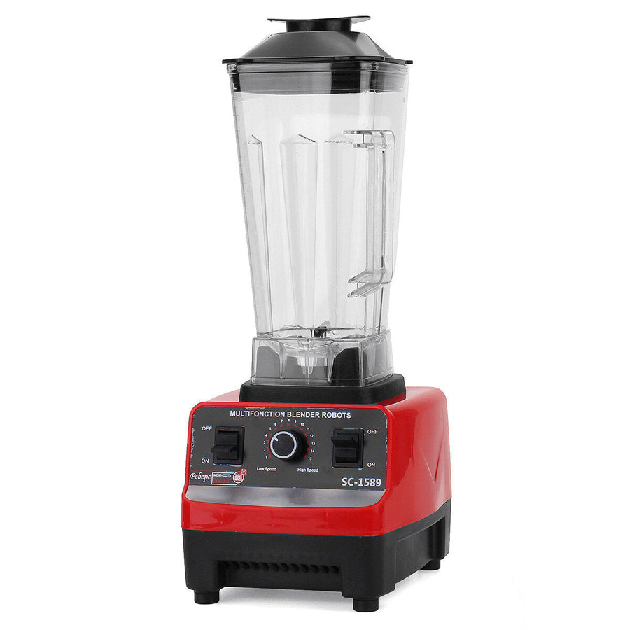 4500W 2.5L Blender Adjustable Speed Kitchen Food Mixer Soybean Milk Fruit Juicer Image 1