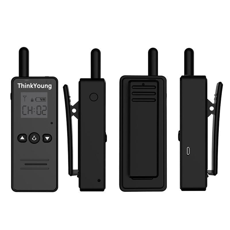 45g Mini Ultra Thin Handheld Radio Walkie Talkie Hotel Driving Civilian Interphone Intercom Image 1