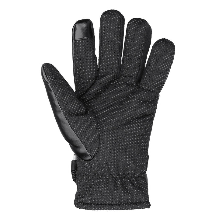 48V/60V/72V Electric Powered Touch Screen Winter Waterproof Warm Heated Motorcycle Gloves Image 4