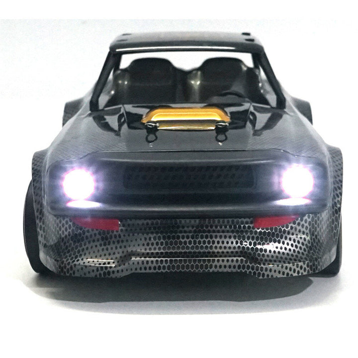 4WD 30km,h RC Car LED Light Drift On-Road Proportional Control Vehicles Model Image 4