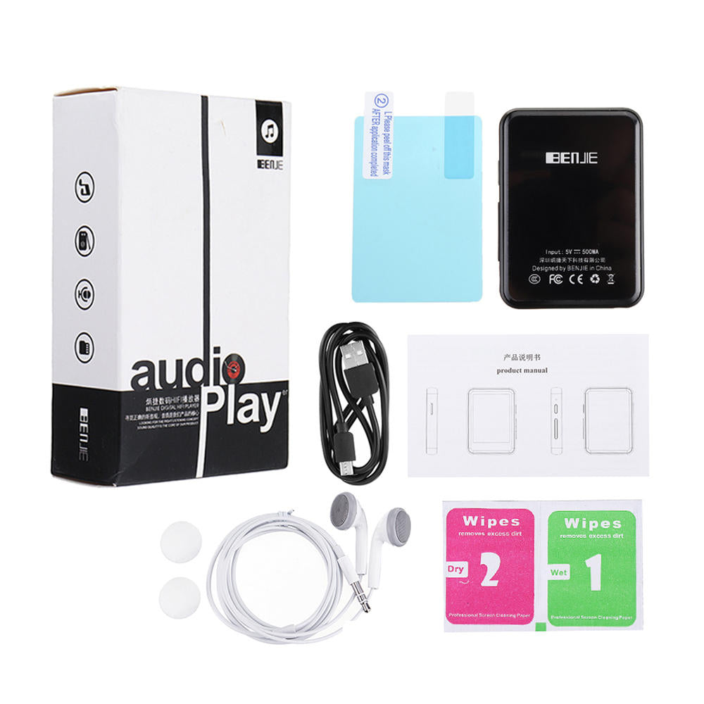 4GB MP3 Player HD Lossless MP4 MP5 MP6 Music Audio Video Built in Speaker External Sound Recording Alarm FM Image 9