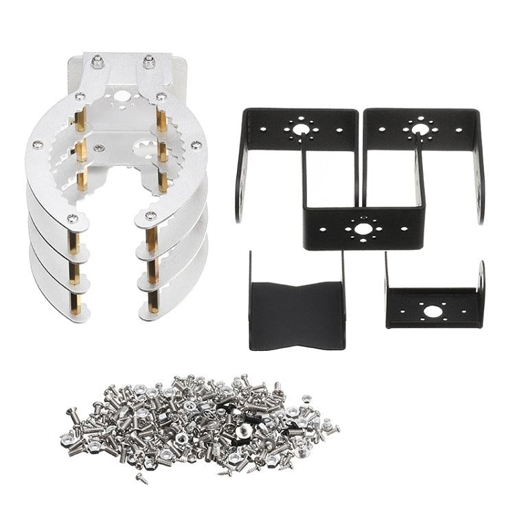 4DOF Robot Arm Claw Metal Holder Bracket Kit Digital with Servo Image 4