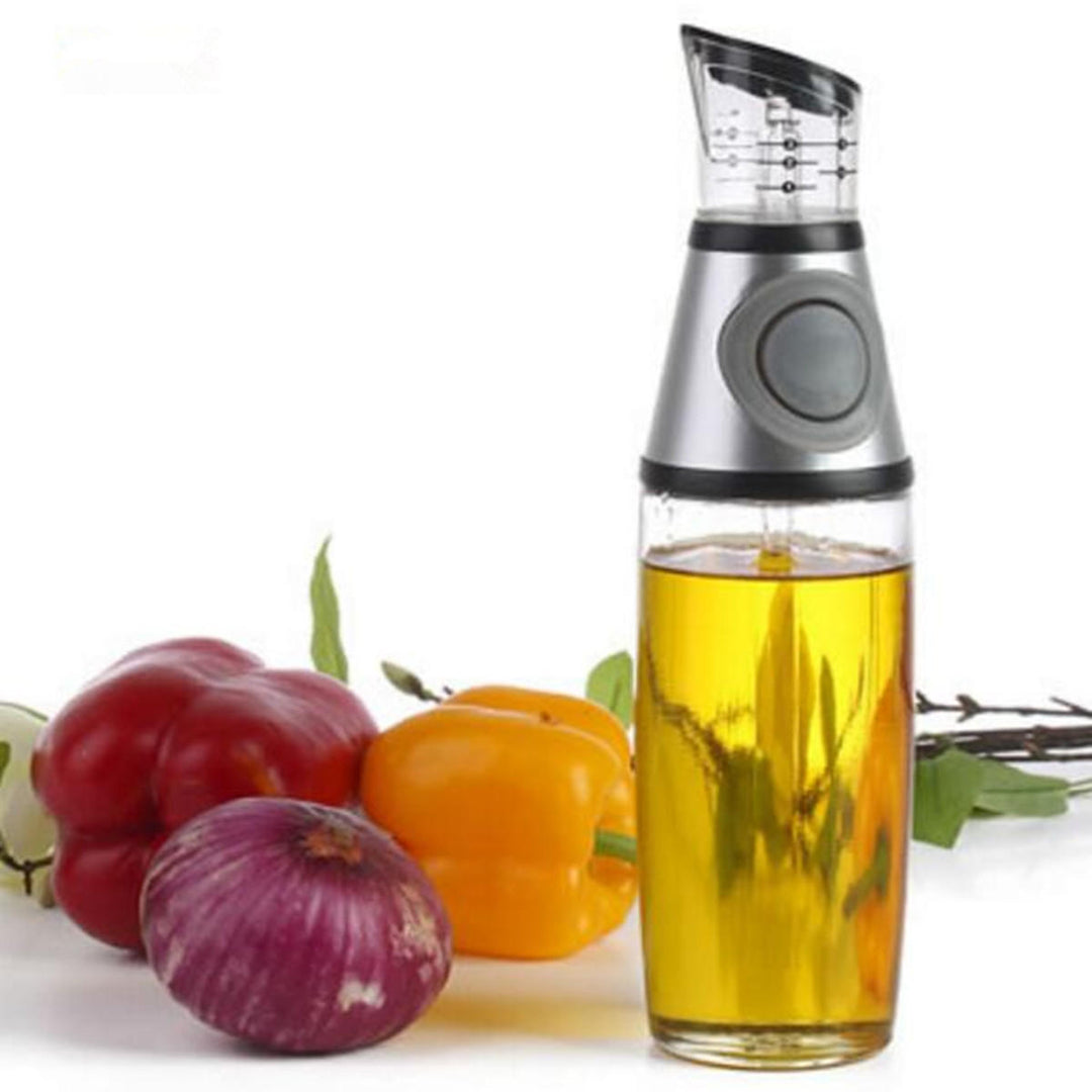 500ml Kitchen Glass Olive Oil Vinegar Dispenser Pourer Bottle With No-Drip Spout Image 6