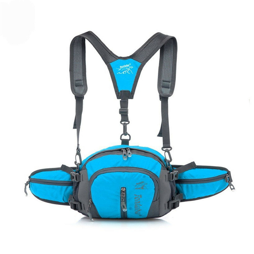 5-in-1 Cycling Waist Bag Multi-function Breathable Bike Backpack Camping Climbing Running Sport Image 3