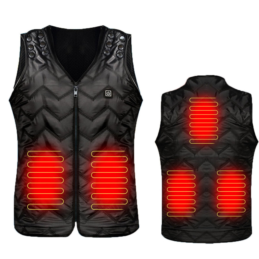 5-Heating Intelligent Smart Electric Heated Vest Winter For Men And Women Image 1