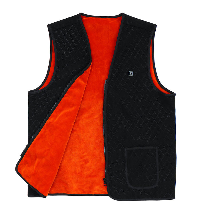 5-Heating Pad Heated Vest Jacket USB Warm Up Electric Winter Clothing Image 10